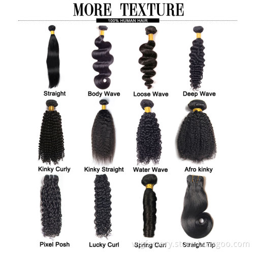 Hair salon tangle free human virgin malaysian curly hair, accept custom hair extension packaging